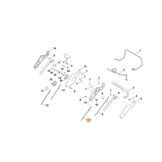 STIHL   Przewód 6375 700 7522
